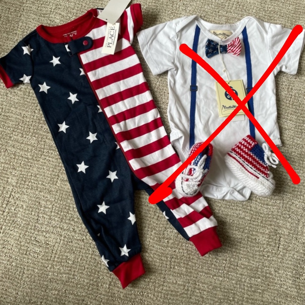 4th of July Baby Lot